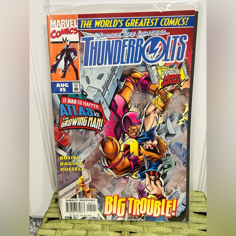 Marvel Comics THUNDERBOLTS #5 August 1997